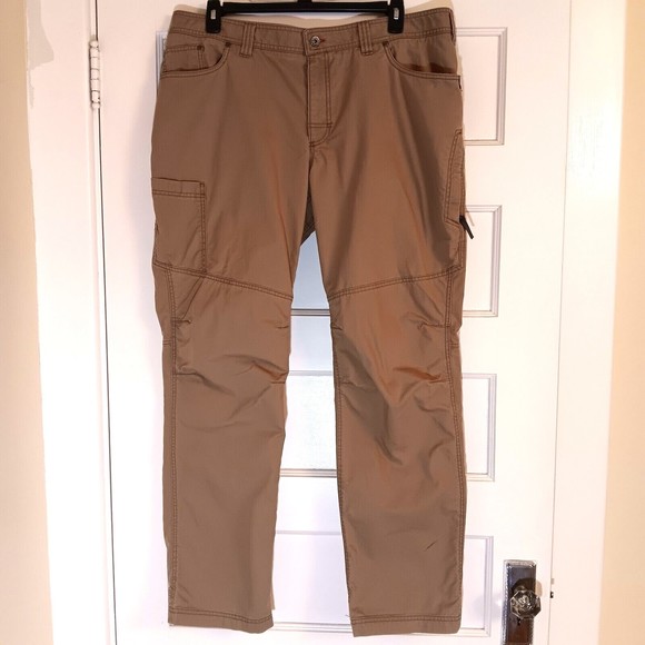 L.L. Bean Other - LL Bean Pants Mens 40x34 Riverton Cargo Stretch Beige Hiking Outdoor Workwear